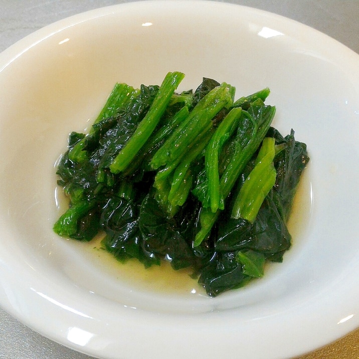 簡単,定番常備菜/ほうれん草のおひたし